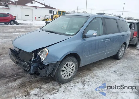2012 Kia Sedona Lx z USA, uszkodzony, nr VIN KNDMG4C73C6472126